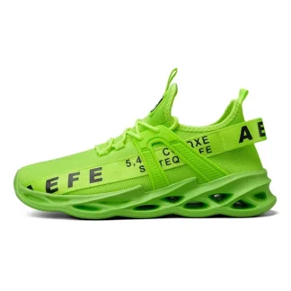 YRZL Mens Sneakers Lightweight Comfortable Mesh Breathable Sneakers Men Green Casual Shoes Thick Sole Running Shoes for Men - AliExpress 322 - Color : Green - Shoe Size : 43